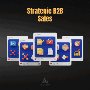 Strategic B2B Sales – Consultative selling, proposal writing, and deal closing