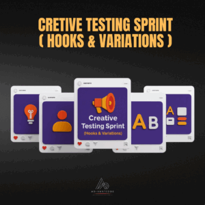 Creative Testing Sprint ( Hooks & Variations )