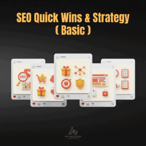 SEO Quick Wins & Strategy – Ranking with both on-page & off-page ( basic )