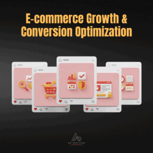 E-commerce Growth & Conversion Optimization – From catalog setup to ROAS scaling