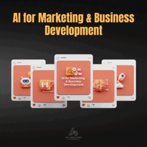 AI for Marketing & Business Development – ChatGPT, Midjourney, automation tools